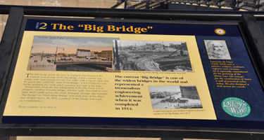 sign about The Big Bridge